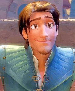 flynn rider paint by numbers