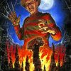 Freddy Krueger paint by numbers