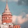 Galata Tower Istanbul Turkey paint by numbers