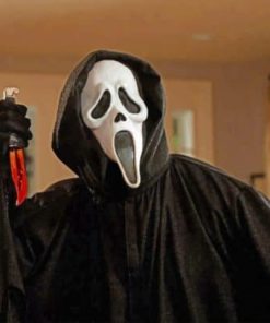 Ghostface Movie paint by numbers