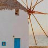 Greece Island Mykonos paint by numbers