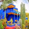 jardin majorelle marrakech paint by numbers