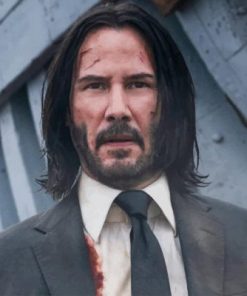 John Wick Keanu Reeves Paint by numbers