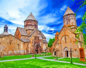 Kecharis Monastery Armenia Paint By Numbers