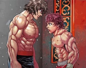 kengan ashura Anime paint by number