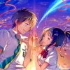 kimi no nawa anime paint by number