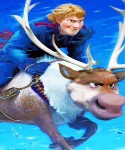 kristoff-frozen-animation-paint-by-number