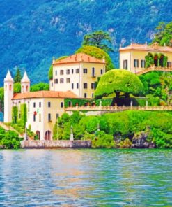 Lake Como Italy Paint by numbers