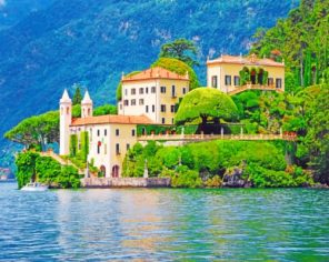 Lake Como Italy Paint by numbers