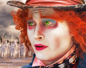 Mad Hatter paint by numbers