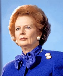 Margaret Thatcher paint by numbers