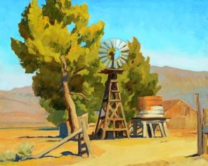 Maynard Dixon art paint by numbers