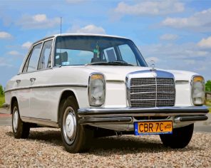 mercedes benz w114 paint by number