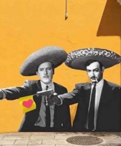 Mexican Mural paint by numbers