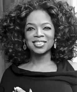 monochrome-oprah-winfrey-paint-by-number