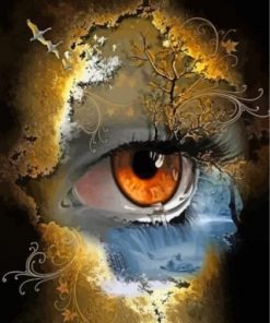 Mother Nature Eye Paint by numbers