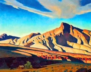 Mountains Maynard Dixon Paint by numbers