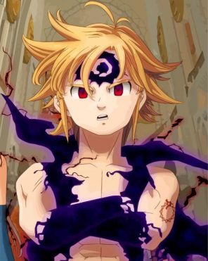 Nanatsu No Taizai Anime paint by numbers