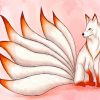 nine tailed fox Kitsune paint by numbers