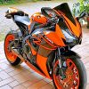 Orange BMW K1300S Paint By Number