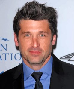 patrick dempsey paint by number