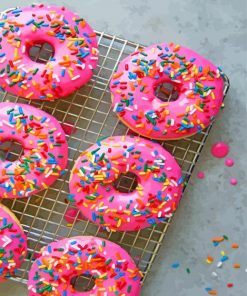 pink-Doughnuts-paint-by-numbers