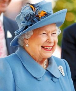 Queen Elizabeth paint by numbers