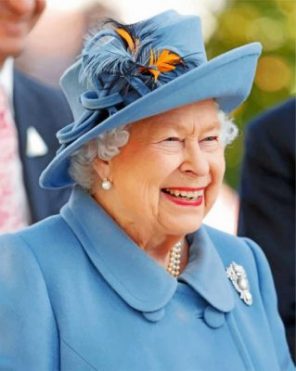 Queen Elizabeth paint by numbers