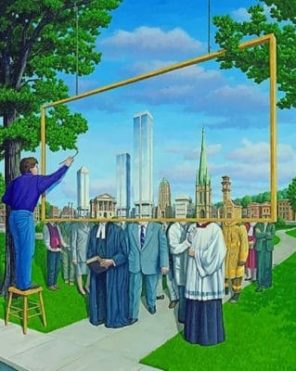 Rob Gonsalves Art Paint by numbers