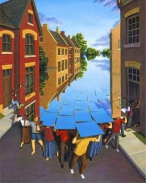 Rob Gonsalves Paint by numbers