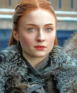 Sansa Stark Game of Thrones Paint by number