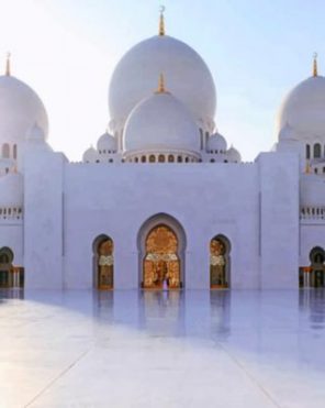 Sheikh Zayed Mosque paint by numbers