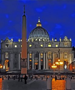 st peters square paint by number