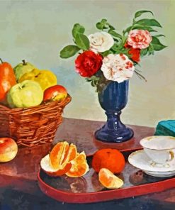 Still Life Henri Fantin Latour paint by numbers