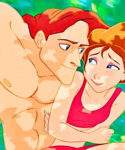 tarzan-and-jane-couple-paint-by-numbers