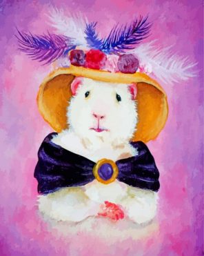 victorian-guinea-pig-paint-by-numbers