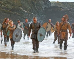 Ragnar And Vikings In The Beach paint by numbers