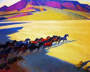 wild-horses-maynard-dixon-paint-by-numbers