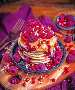 yummu beautiful pancakes paint by number