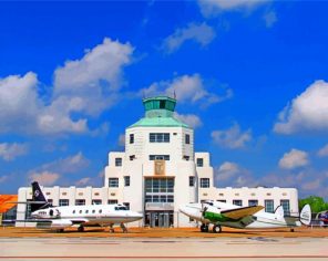 1940 Air Terminal Museum Houston Paint by numbers