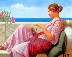 A Souvenir william godward paint by number