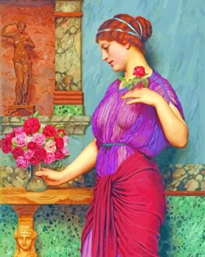 An Offering To Venus william godward paint by number