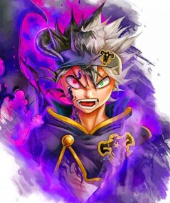 Black Clover asta paint by number