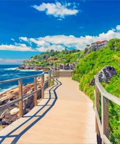 Bondi To Coogee Walk Australia paint by numbers