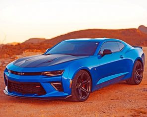 Chevrolet Camaro paint by numbers