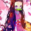 Demon Slayer Nezuko Kamado paint by number