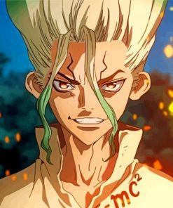 Dr Stone ishigami paint by number