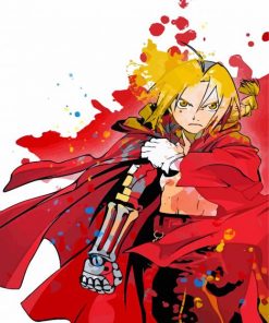 Edward Elric Art paint by number