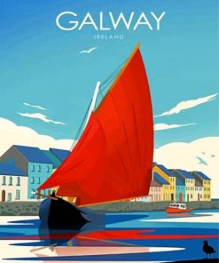 Galway Ireland paint by numbers