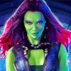 Gamora Avengers Endgame paint by number